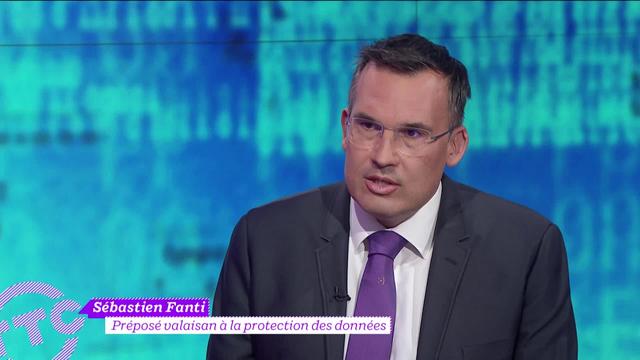 Sébastien Fanti, préposé valaisan à la protection des données, évoque les risques de cyberattaques russes