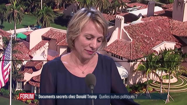 Documents secrets chez Donald Trump: quelles suites politiques? Interview d’Anne Deysine