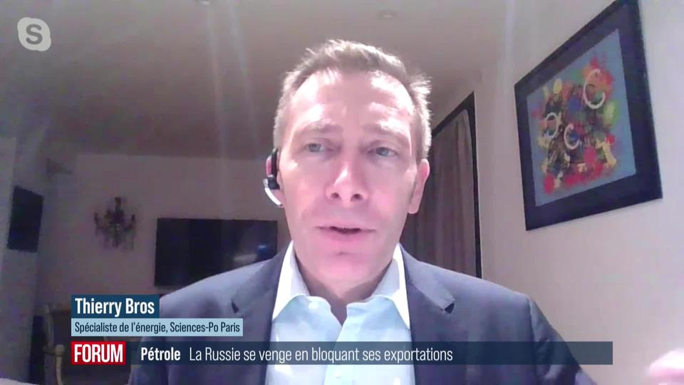 La Russie bloque ses exportations de pétrole: interview de Thierry Bros