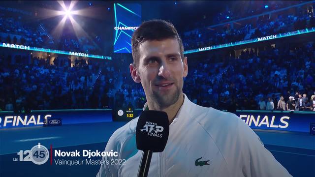 Novak Djokovic rejoint Roger Federer au palmarès du tournoi des Maîtres, après avoir remporté son 6e Masters de tennis