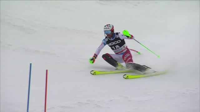 Garmisch (GER), slalom messieurs, 1re manche: Luca Aerni (SUI)