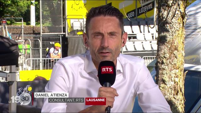 Tour de France: les précisions de Daniel Atienza depuis Lausanne