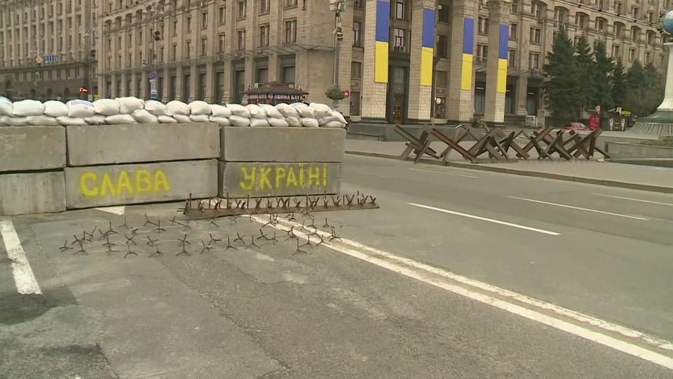 Kiev se barricade