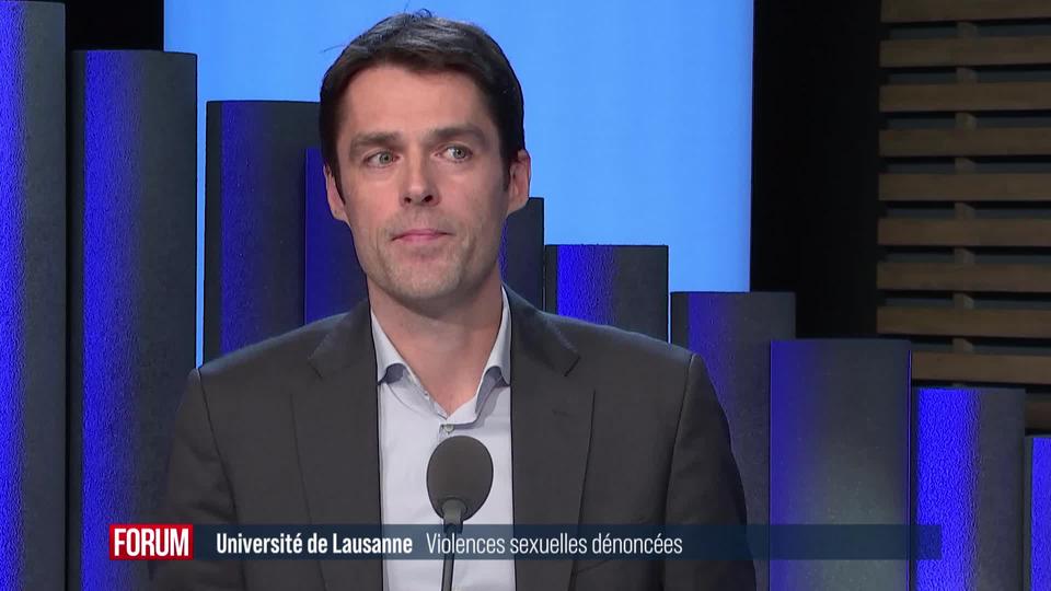 Des violences sexuelles dénoncées à l'UNIL: interview de Frédéric Herman