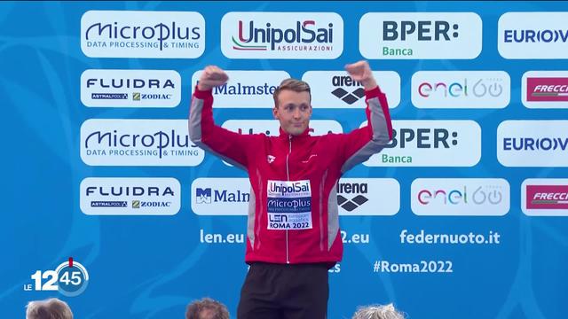 La natation suisse a été époustouflante durant ses Championnats d’Europe à Rome, quatre médailles pour la délégation suisse