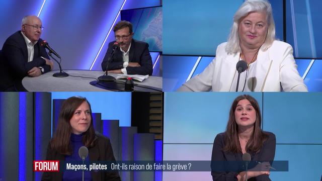 Le grand débat - Maçons, pilotes... ont-ils raison de faire grève?