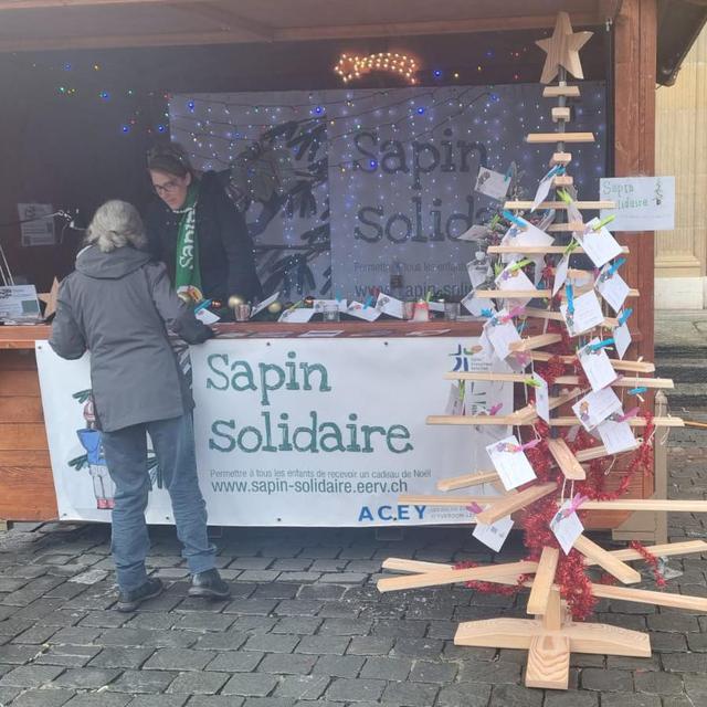 L’Action Sapin solidaire a été créée en 2018 par l’Eglise évangélique réformée du canton de Vaud [Samuel Maire]