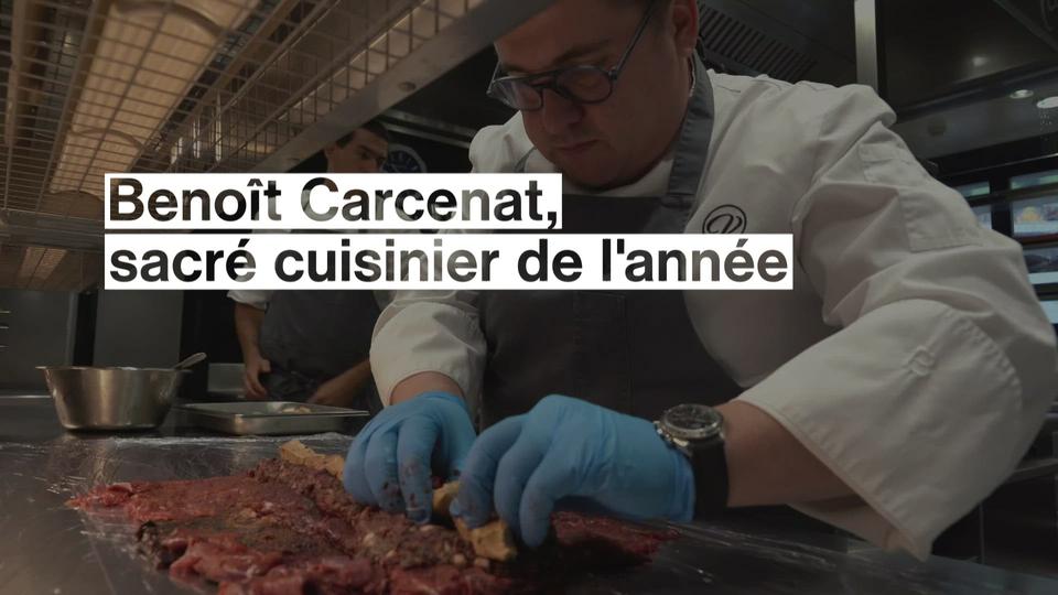 Le chef Benoît Carcenat sacré «Cuisinier de l¿année 2023» par le GaultMillau Suisse