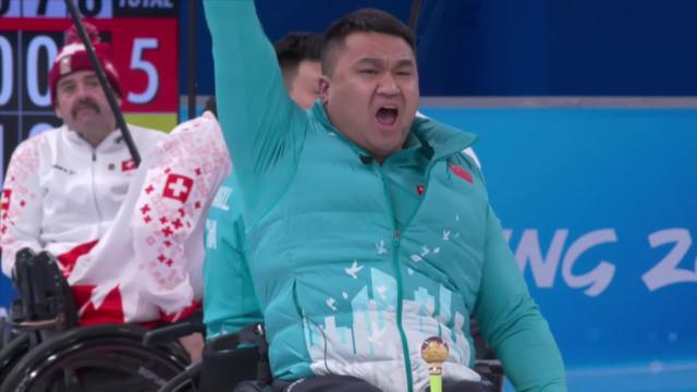Paralympiques, curling, Chine - Suisse (7-4): la Chine trop forte pour la Suisse