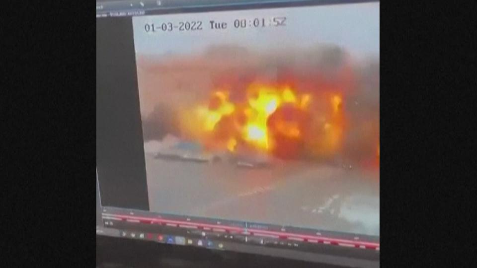 Explosion a Kharkiv