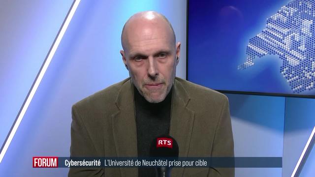 L’Université de Neuchâtel a été victime d’une cyberattaque (vidéo)