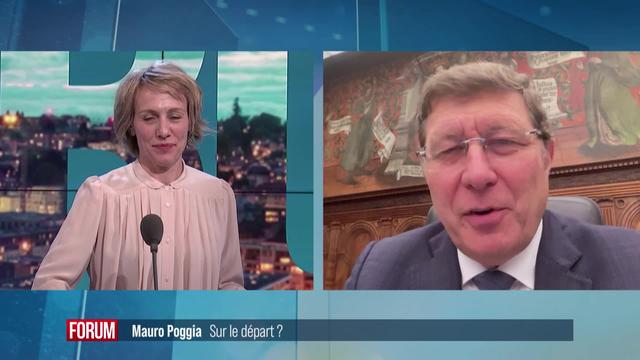 Mauro Poggia va-t-il quitter le Conseil d’Etat genevois? Son interview