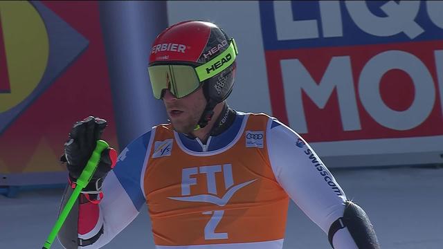 Courchevel (FRA), Géant messieurs, 1re manche: le passage de Justin Murisier (SUI)