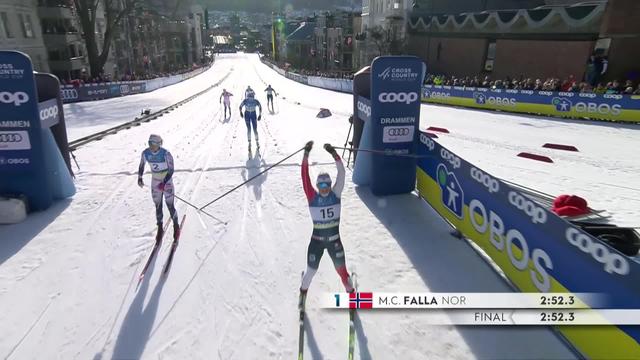 Ski de fond, sprint classique, finale dames: Faehndrich (SUI) termine 6e, Falla (NOR) victorieuse
