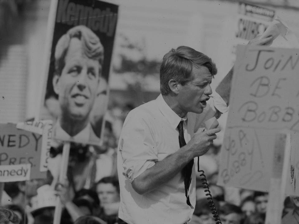 La dernière campagne de Robert Kennedy.