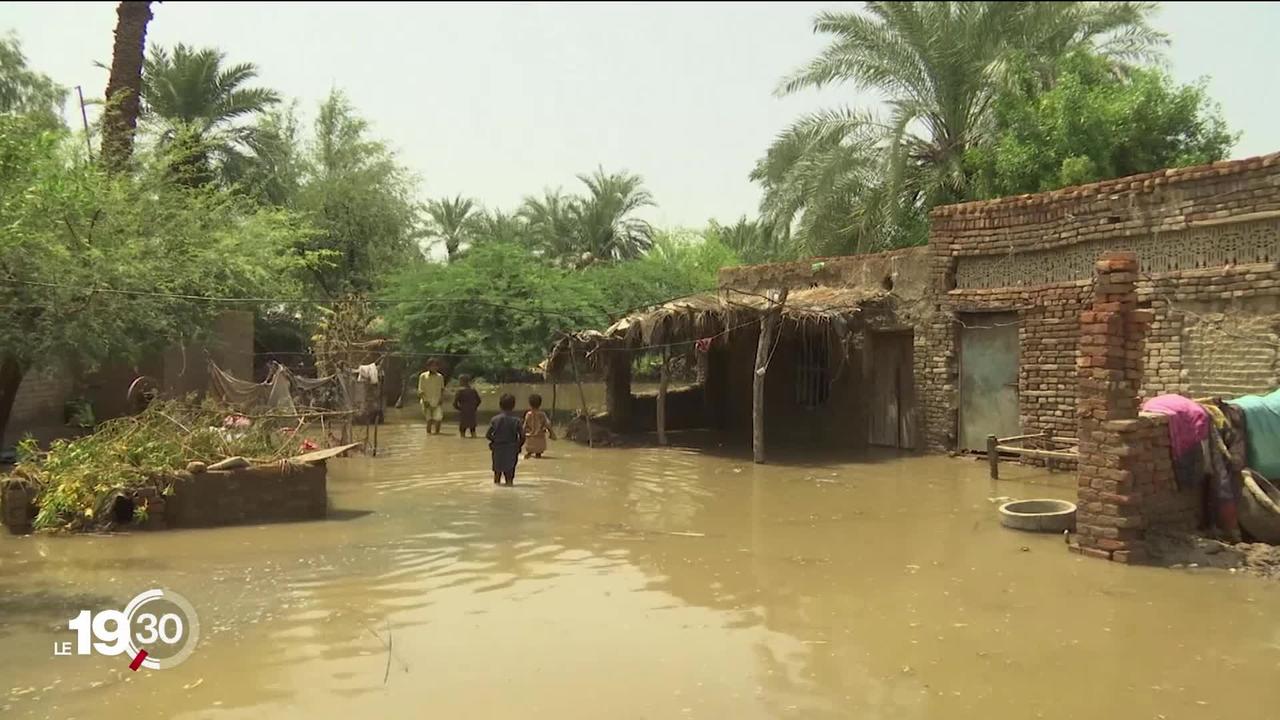 Le Pakistan est sous les eaux après des inondations sans précédent qui ont fait plus de 1'000 morts