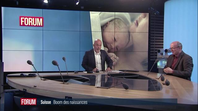 Le boom des naissances en Suisse: interview de Philippe Wanner