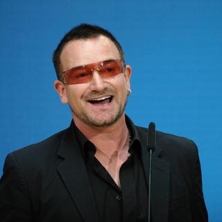 Bono (né Paul David Hewson), chanteur du groupe U2 à Berlin — Image de 360ber [Depositphotos - 360ber]