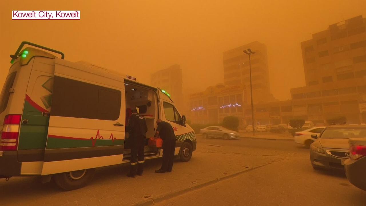L'Irak et le Koweït frappés par une tempête de sable
