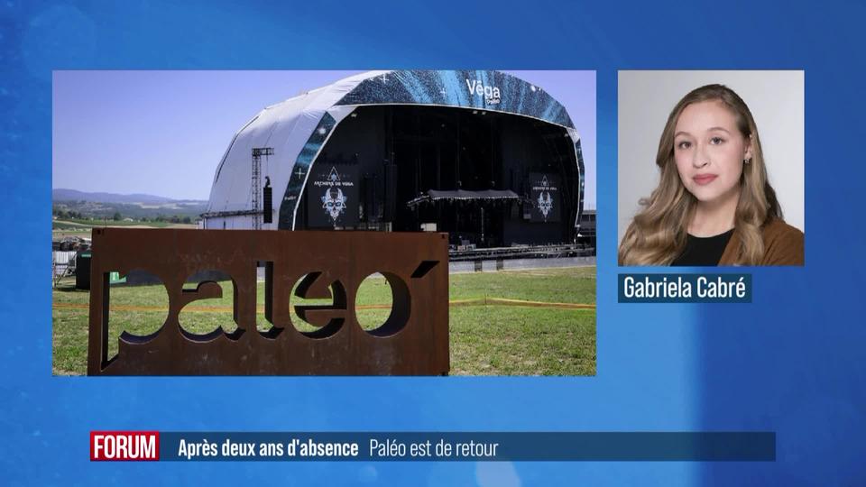 Ouverture du Paléo festival après deux ans d'absence