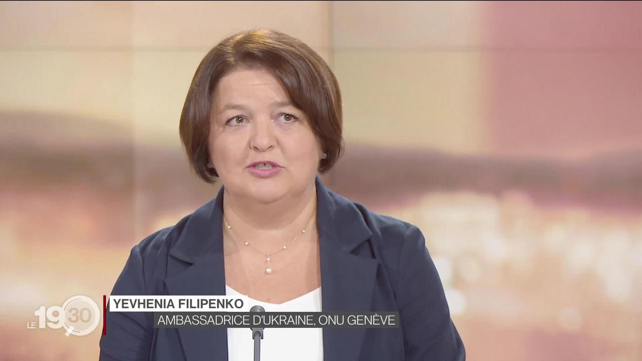 Yevhenia Filipenko commente l'évolution du conflit en Ukraine