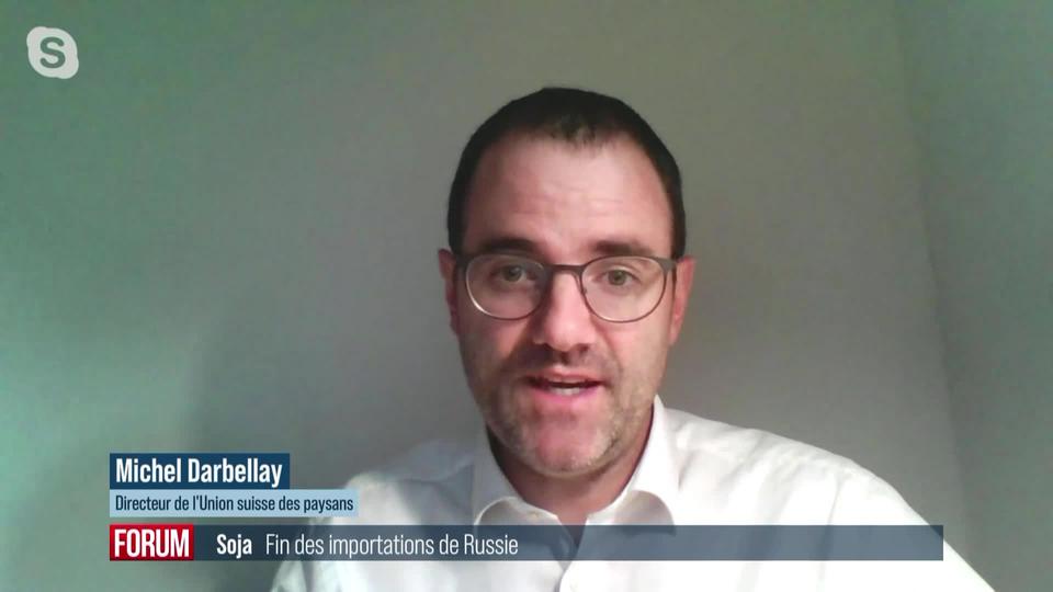 Le Réseau suisse pour le soja met fin aux importations venant de Russie: interview de Michel Darbellay