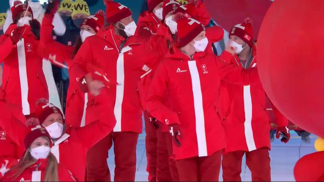 Jeux paralympiques, cérémonie d'ouverture: le passage de la délégation suisse