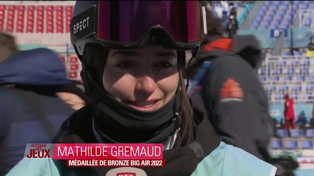 JO, Big Air femmes : Mathilde Gremaud (SUI) médaillée de bronze