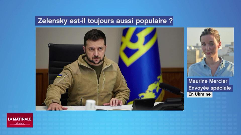 Zoom - Le président Zelensky est-il toujours si populaire ?