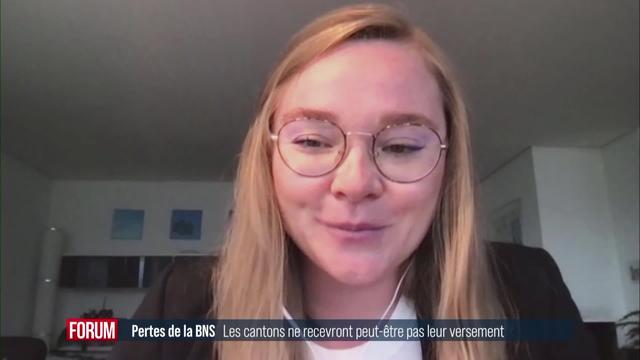 La BNS perd 95 milliards, le reversement aux autorités publiques est menacé (vidéo)