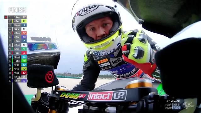 MotoE, GP d'Italie: victoire d'Aegerter (SUI)