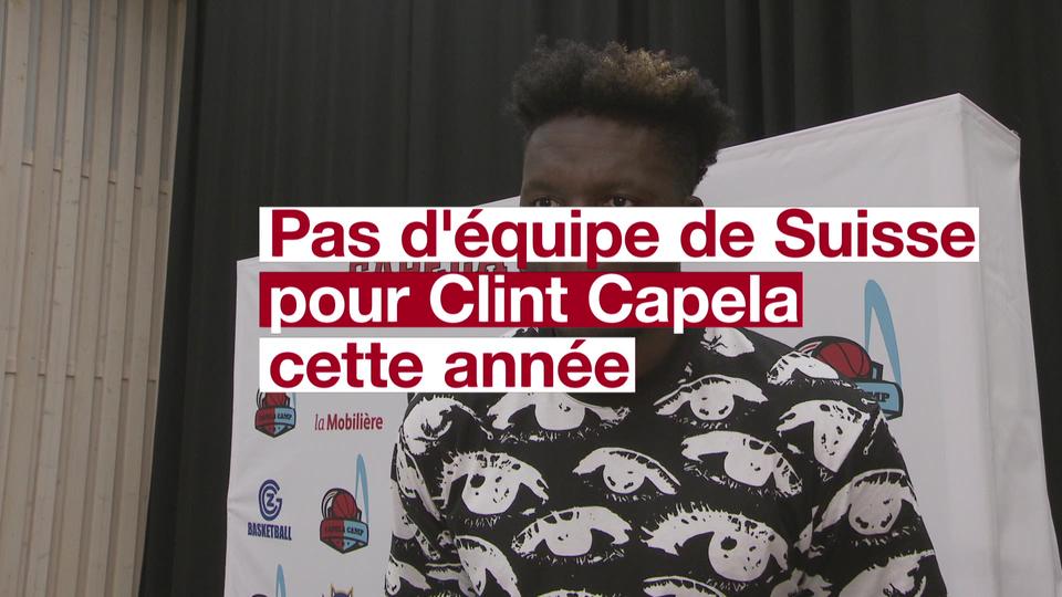 Basket: Clint Capela ne jouera pas pour l'équipe de Suisse cet été