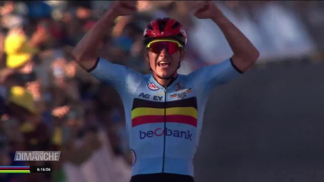 Cyclisme - Championnats du monde, course Elite Messieurs: La victoire de Remco Evenepoel (BEL)