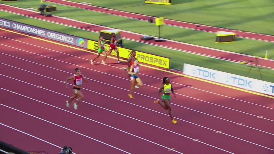 Athlétisme - Mondiaux: Mujinga Kambundji en finale du 200m avec un record de Suisse à la clé (22"'05)