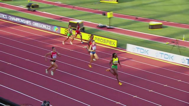 Athlétisme - Mondiaux: Mujinga Kambundji en finale du 200m avec un record de Suisse à la clé (22"'05)