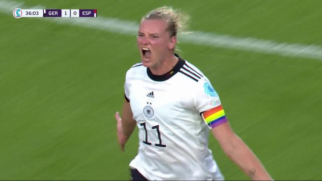 Groupe B, Allemagne - Espagne (2-0): victorieuses, les Allemandes sont qualifiées pour les 1-4