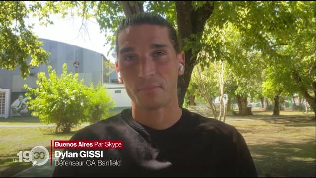 Dylan Gissi, footballeur né en Suisse et évoluant actuellement en Argentine, décrypte la ferveur du peuple argentin pour le football