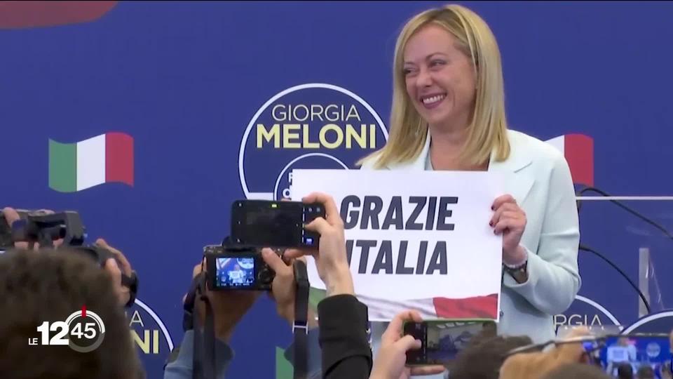 En Italie, l’extrême-droite emmenée par Giorgia Meloni remporte les élections législatives