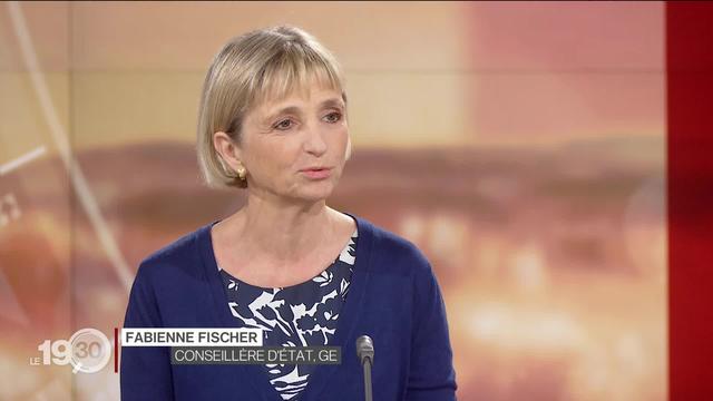 Fabienne Fischer, conseillère d’État à Genève, commente la situation d'Uber à Genève