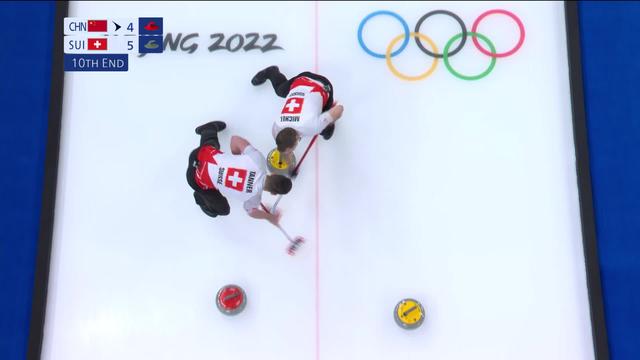 Curling, messieurs, CHN - SUI (6-5): la Suisse est éliminée du tournoi