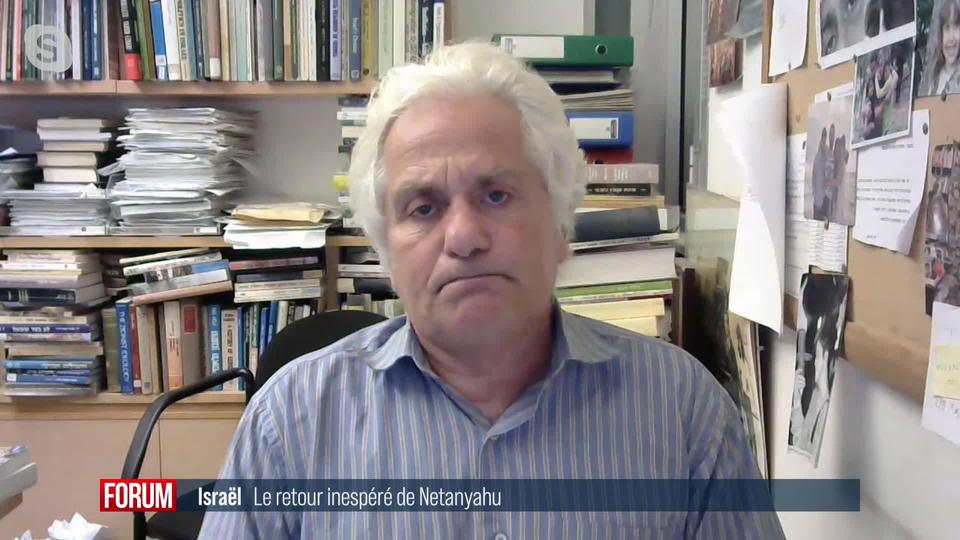 Le retour inespéré de l'ex-Premier ministre Benjamin Netanyahu en Israël: interview de Denis Charbit