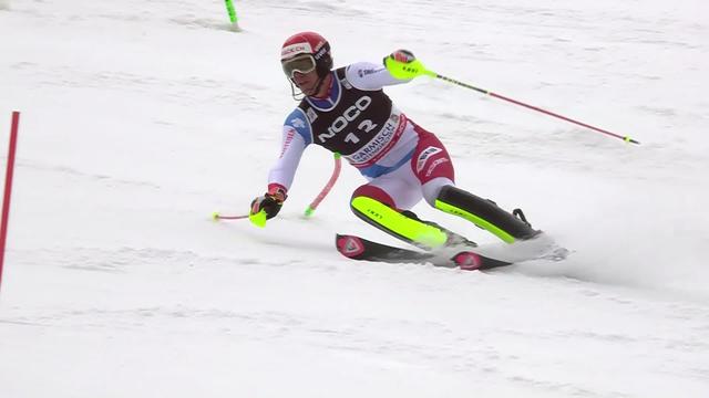 Garmisch (GER), slalom messieurs, 1re manche: Ramon Zenhäusern (SUI)