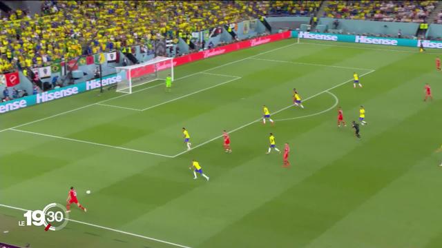 Coupe du Monde de football : la Suisse s'incline 1 à 0 face au Brésil
