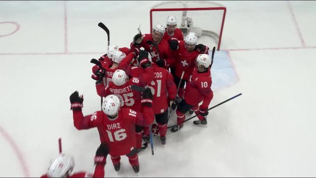 Hockey, barrage messieurs, CZE-SUI (2-4): la Suisse vers les quarts!