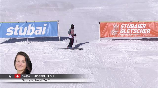 Stubai (AUT), slopestyle dames: Sarah Höfflin (SUI) au cinquième rang provisoire