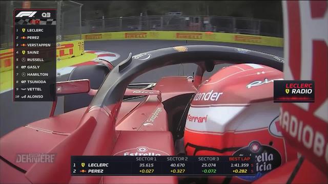 F1, GP d'Azerbaïdjan (#8), Q3: 6e pole position pour Charles Leclerc (MON)