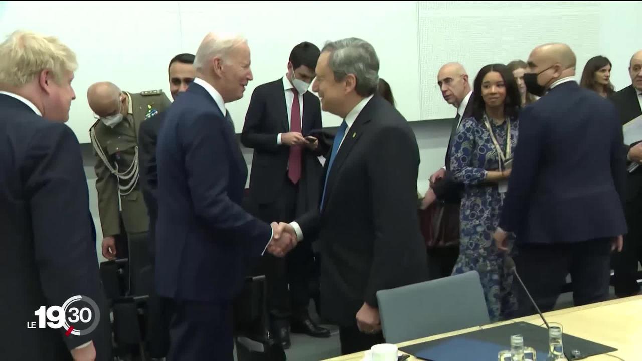 Les pays occidentaux se sont réunis à Bruxelles aujourd'hui, en présence du président américain Joe Biden.