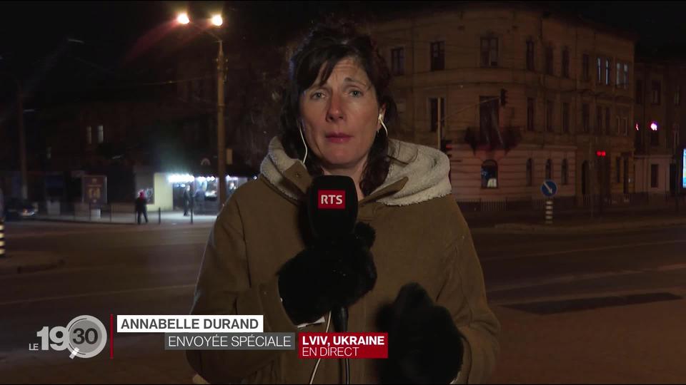 Guerre en Ukraine: les explications d'Annabelle Durand, envoyée spéciale de la RTS