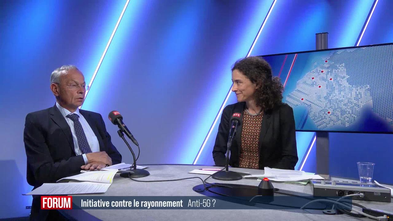 Une initiative prône la précaution face à la 5G: débat entre Isabelle Pasquier-Eichenberger et Olivier Français