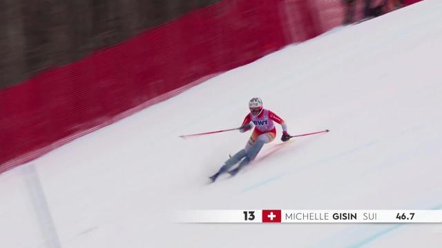 Killington (USA), Slalom dames, 1re manche: le passage de Michelle Gisin (SUI)